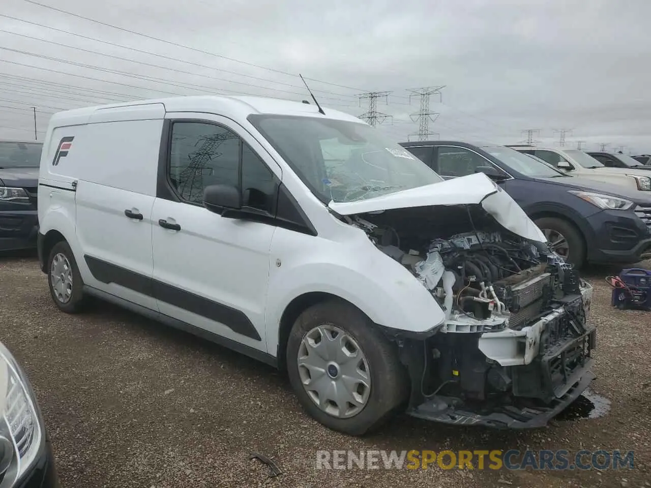 4 Photograph of a damaged car NM0LS7E23L1445435 FORD TRANSIT 2020