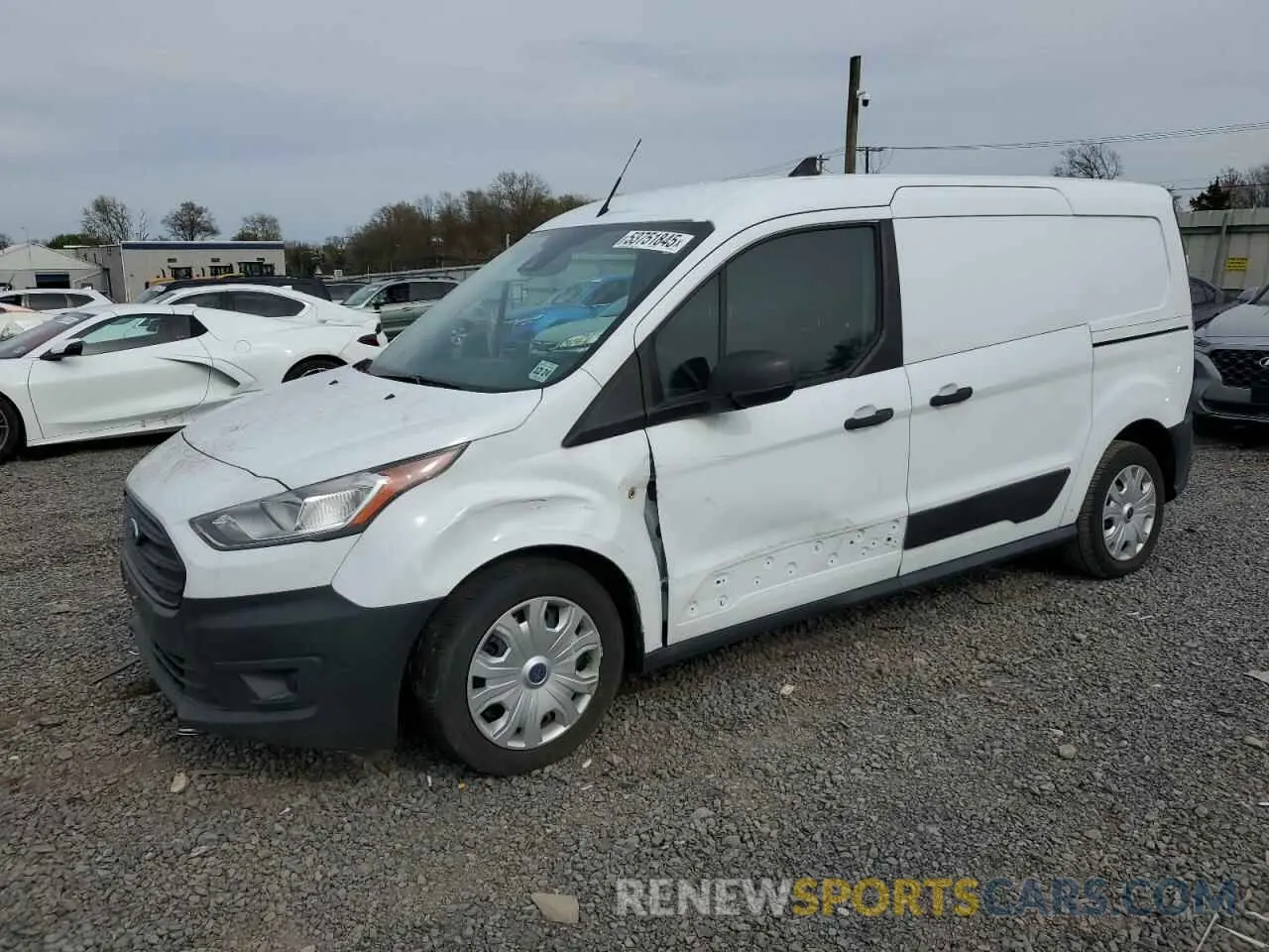 1 Photograph of a damaged car NM0LS7E23L1445936 FORD TRANSIT 2020