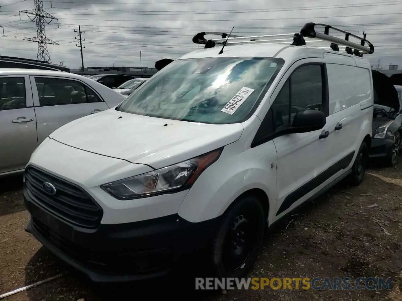 1 Photograph of a damaged car NM0LS7E29L1472509 FORD TRANSIT 2020