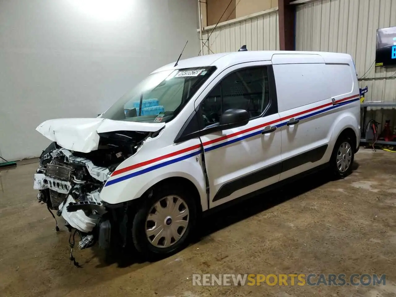 1 Photograph of a damaged car NM0LS7F25L1477916 FORD TRANSIT 2020