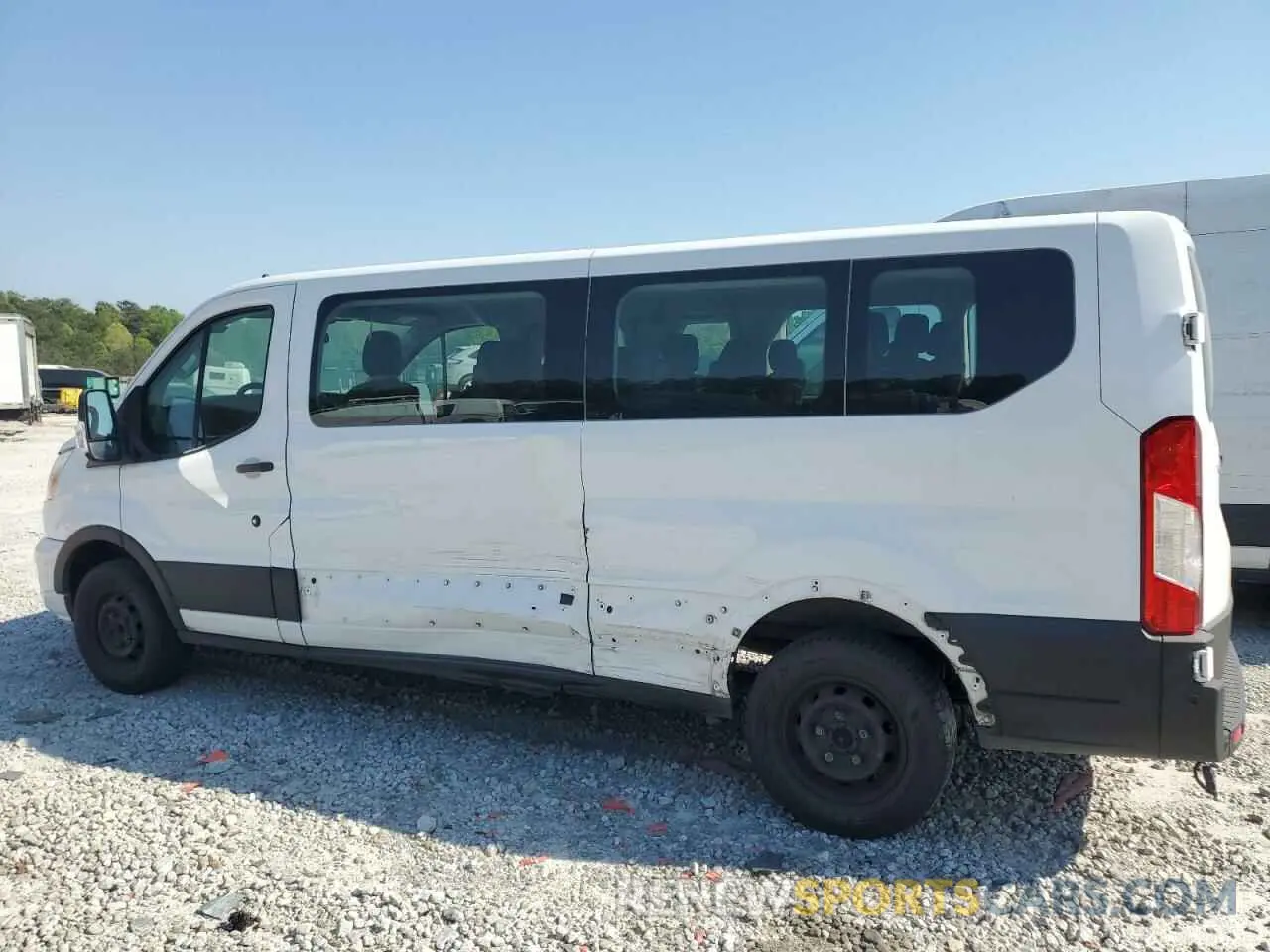 2 Photograph of a damaged car 1FBAX2Y87MKA12537 FORD TRANSIT 2021