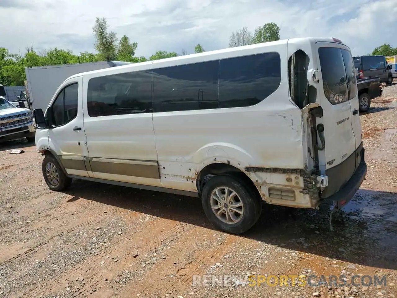 2 Photograph of a damaged car 1FBAX2YG4MKA14947 FORD TRANSIT 2021