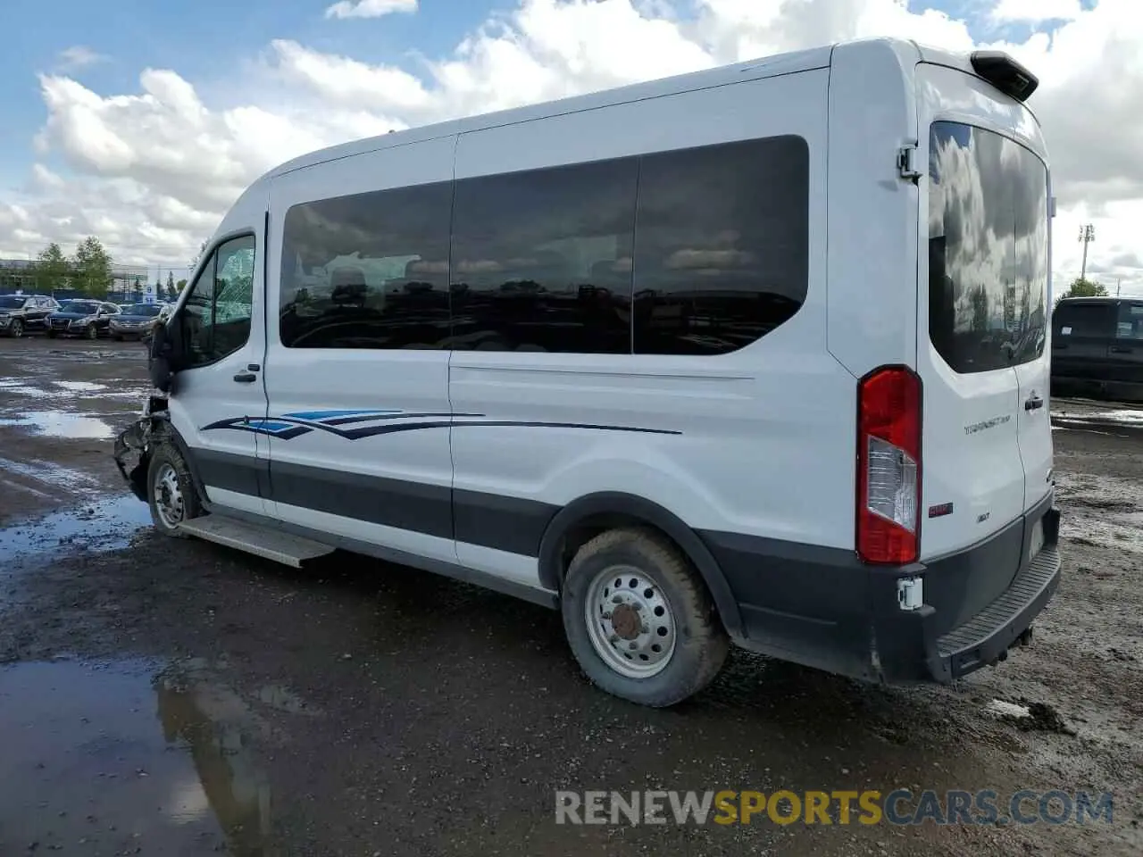2 Photograph of a damaged car 1FBAX9C80MKA35741 FORD TRANSIT 2021