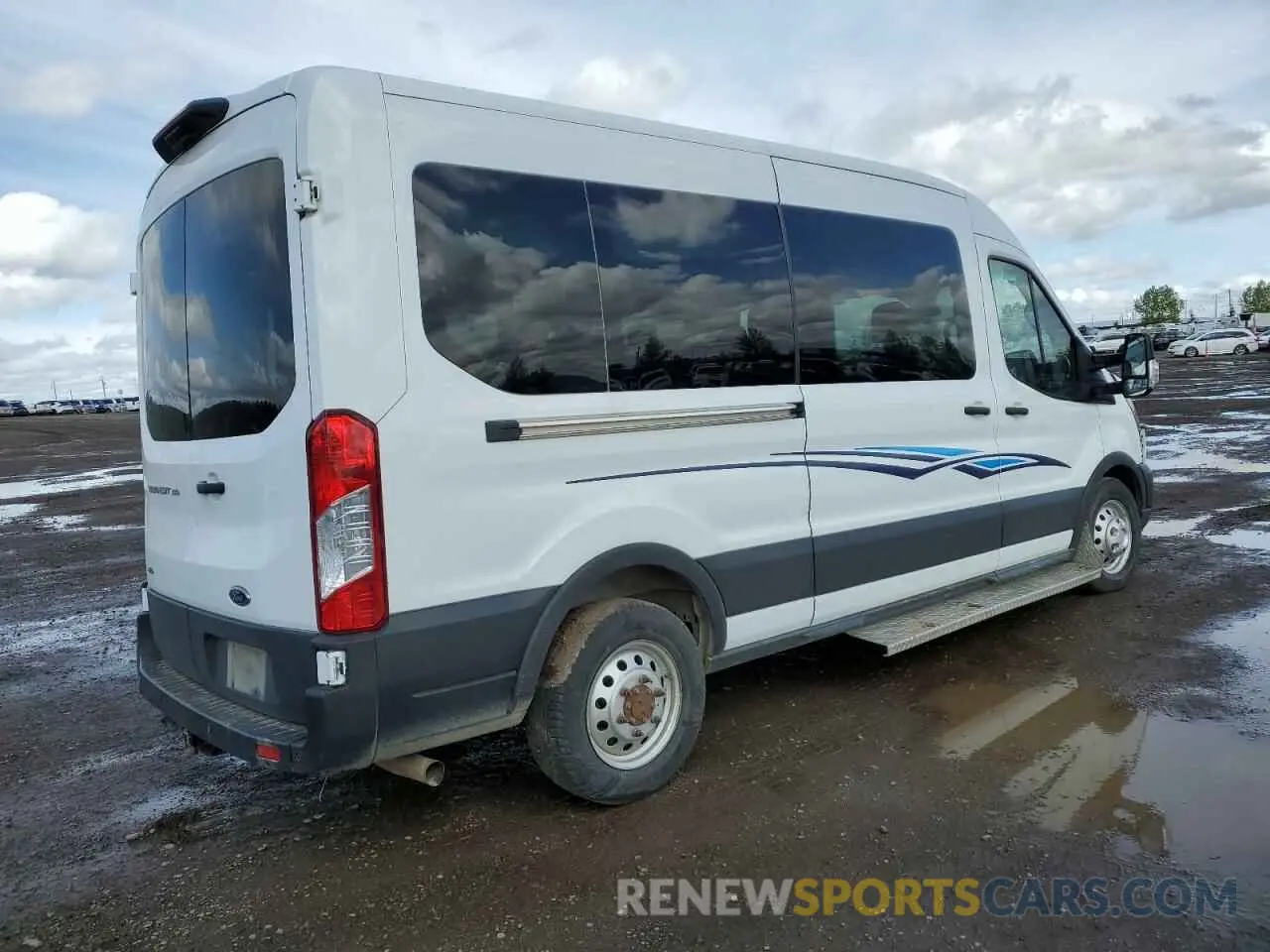 3 Photograph of a damaged car 1FBAX9C80MKA35741 FORD TRANSIT 2021