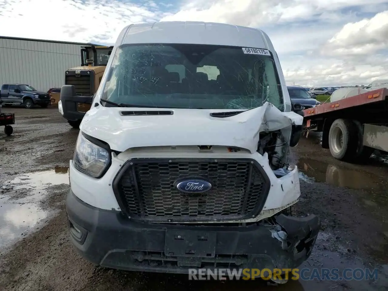 5 Photograph of a damaged car 1FBAX9C80MKA35741 FORD TRANSIT 2021