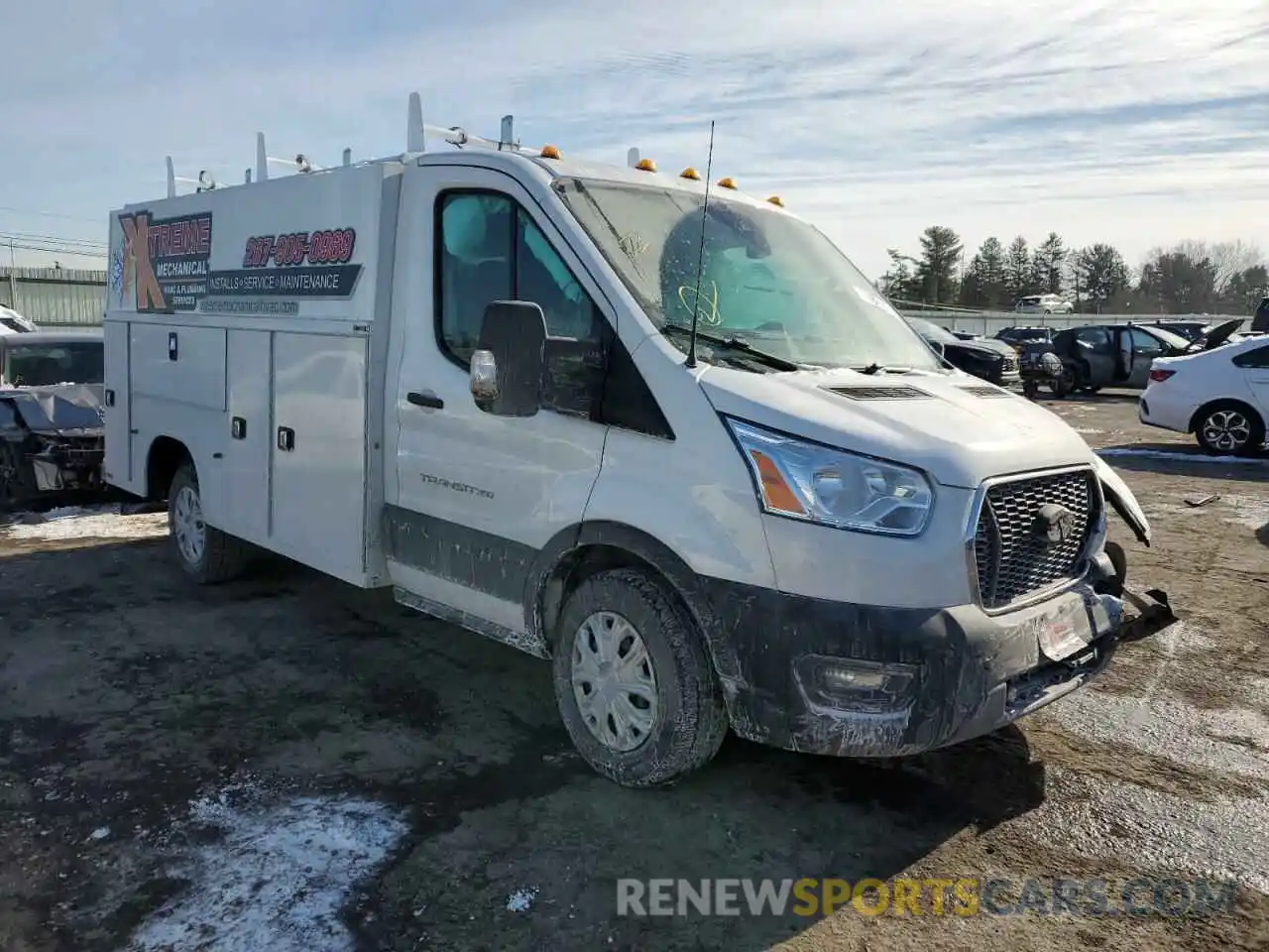 4 Photograph of a damaged car 1FDBW5P83MKA16280 FORD TRANSIT 2021