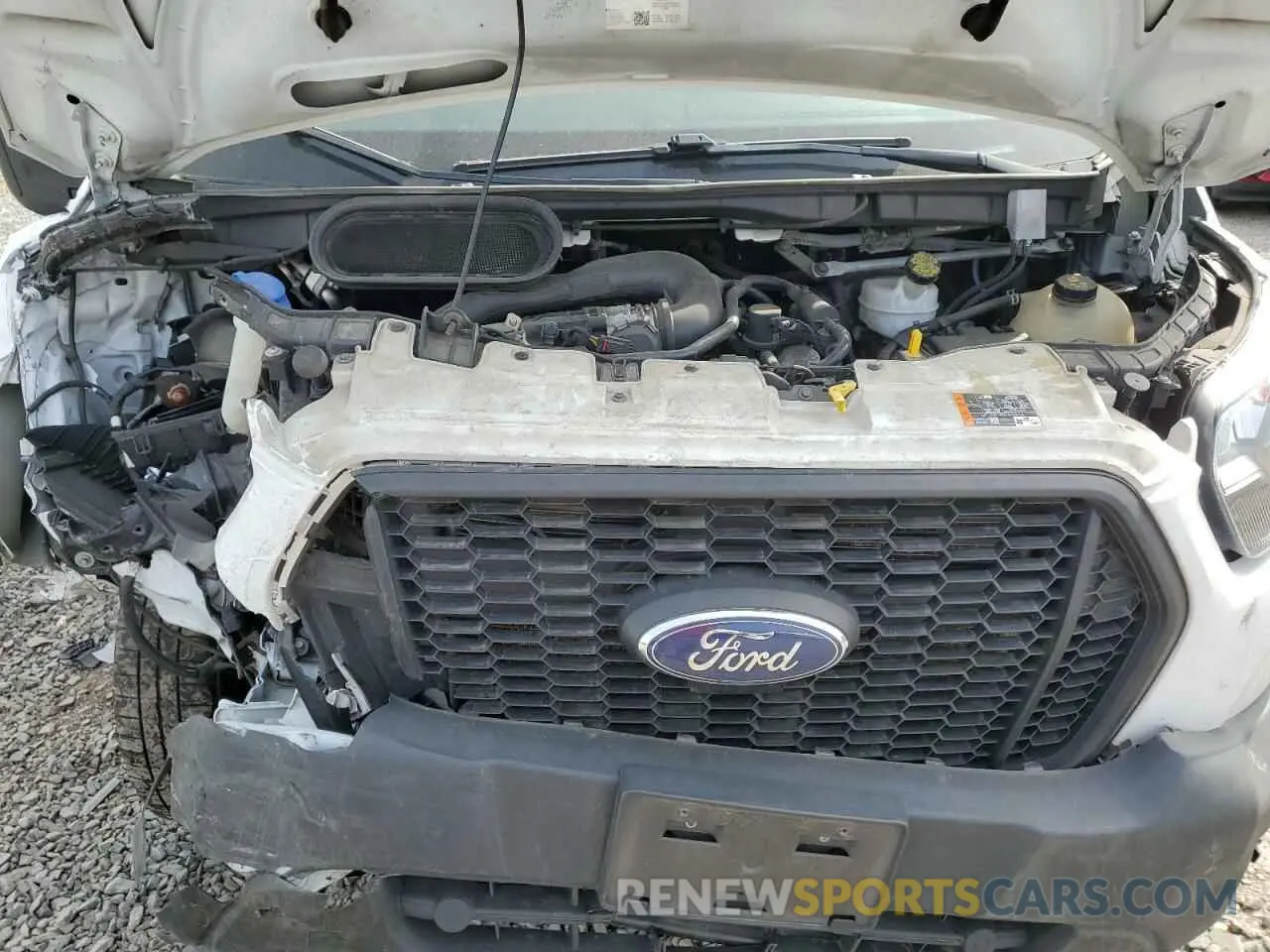 12 Photograph of a damaged car 1FTBF4X87MKA04342 FORD TRANSIT 2021