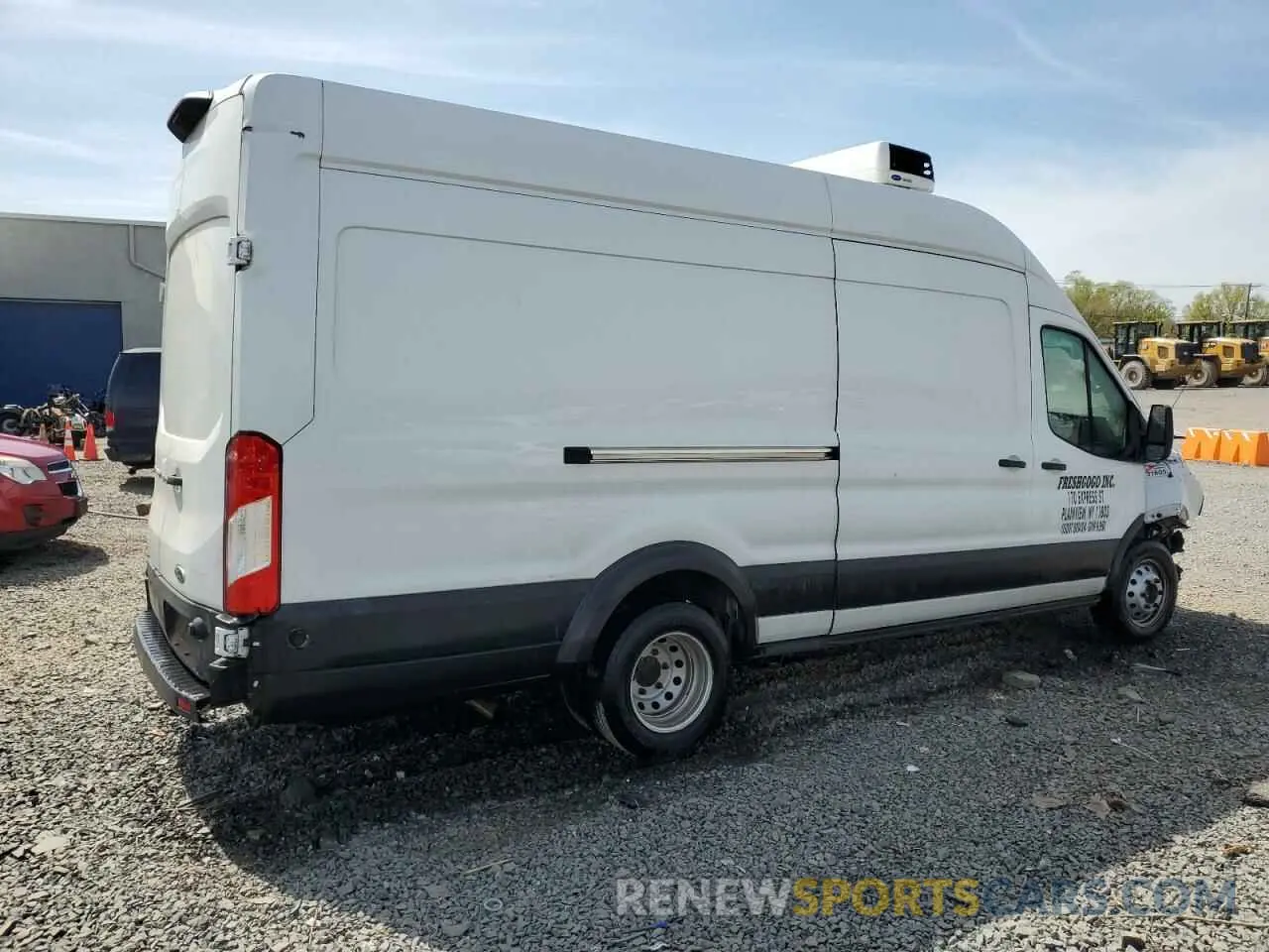 3 Photograph of a damaged car 1FTBF4X87MKA04342 FORD TRANSIT 2021