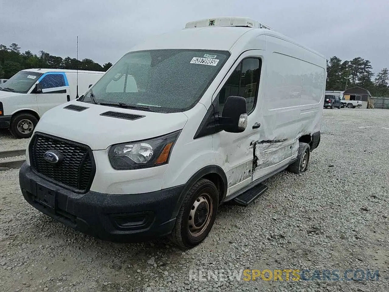 1 Photograph of a damaged car 1FTBR1C85MKA81464 FORD TRANSIT 2021