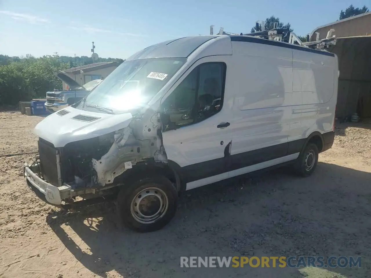 1 Photograph of a damaged car 1FTBR1C86MKA01959 FORD TRANSIT 2021