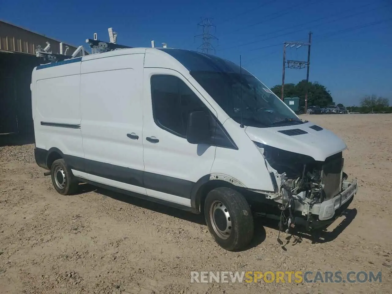 4 Photograph of a damaged car 1FTBR1C86MKA01959 FORD TRANSIT 2021