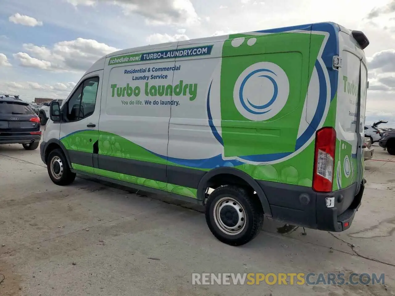 2 Photograph of a damaged car 1FTBR1C87MKA37448 FORD TRANSIT 2021