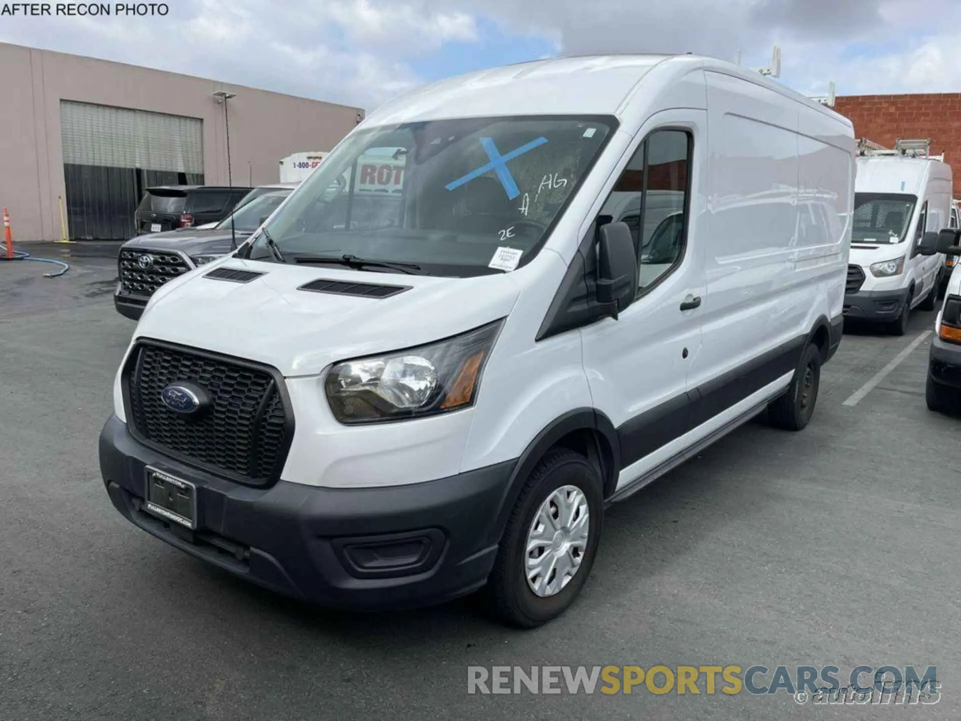 7 Photograph of a damaged car 1FTBR1C87MKA51303 FORD TRANSIT 2021