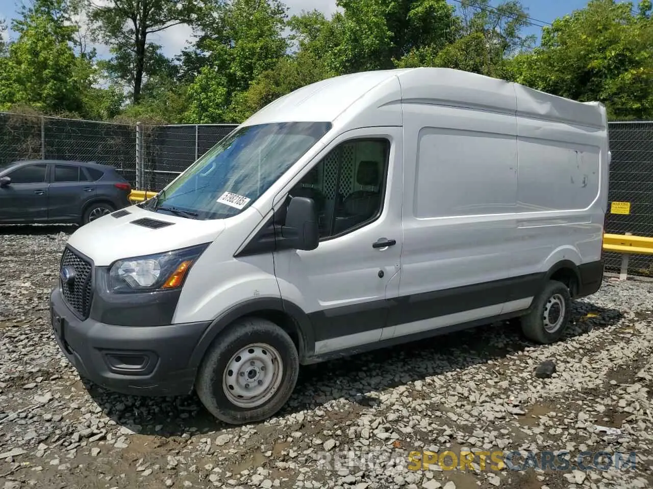 1 Photograph of a damaged car 1FTBR1X80MKA26754 FORD TRANSIT 2021