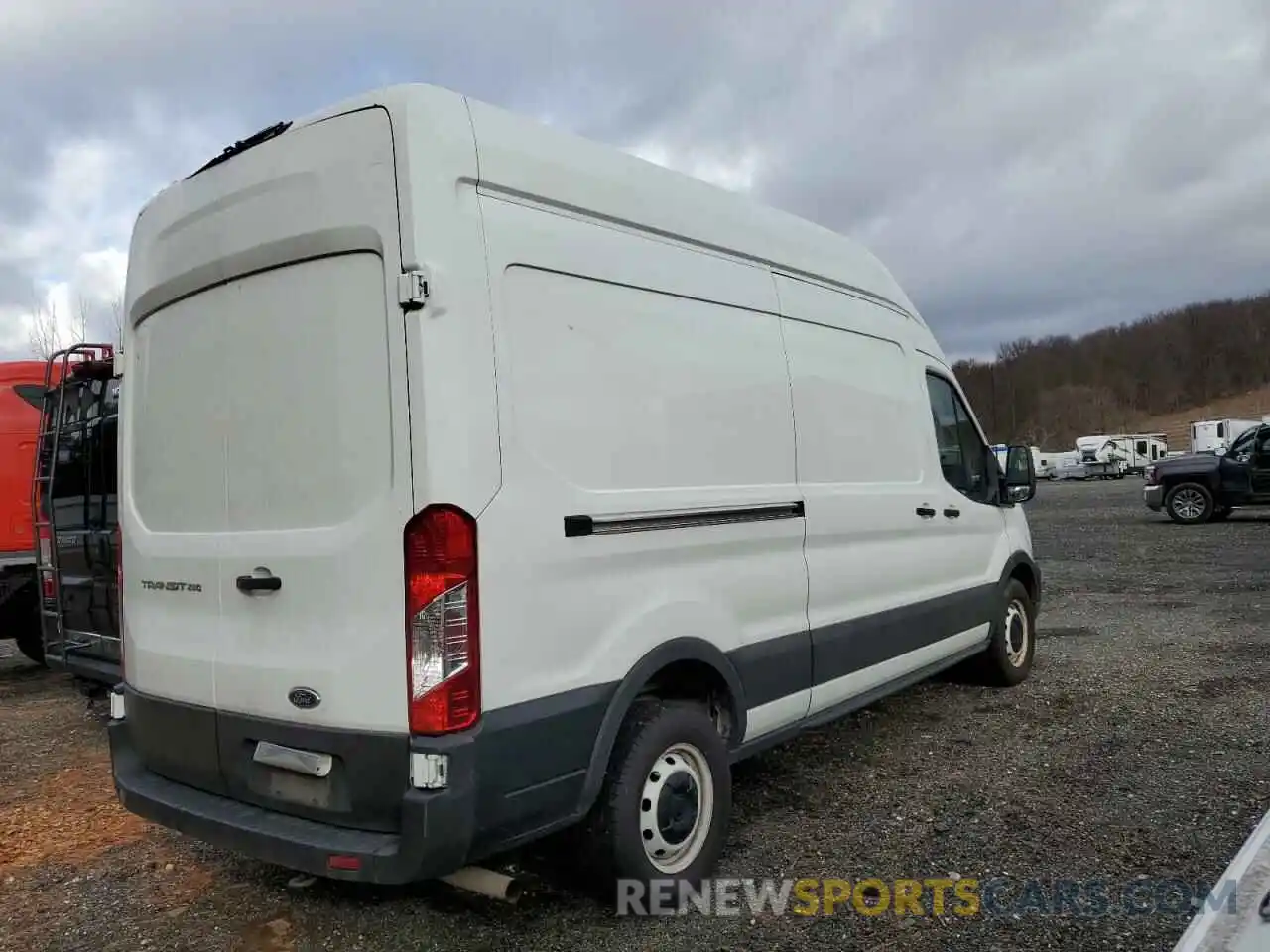 4 Photograph of a damaged car 1FTBR1X81MKA08425 FORD TRANSIT 2021