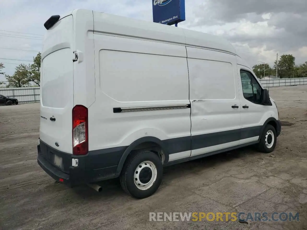 3 Photograph of a damaged car 1FTBR1X84MKA46389 FORD TRANSIT 2021