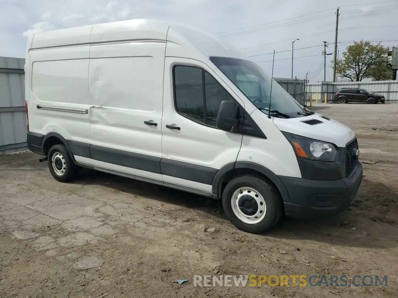 4 Photograph of a damaged car 1FTBR1X84MKA46389 FORD TRANSIT 2021