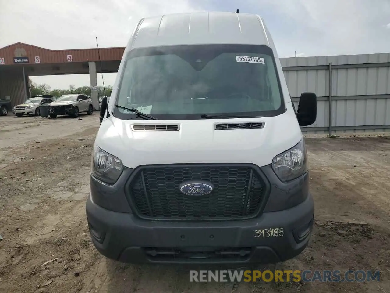 5 Photograph of a damaged car 1FTBR1X84MKA46389 FORD TRANSIT 2021