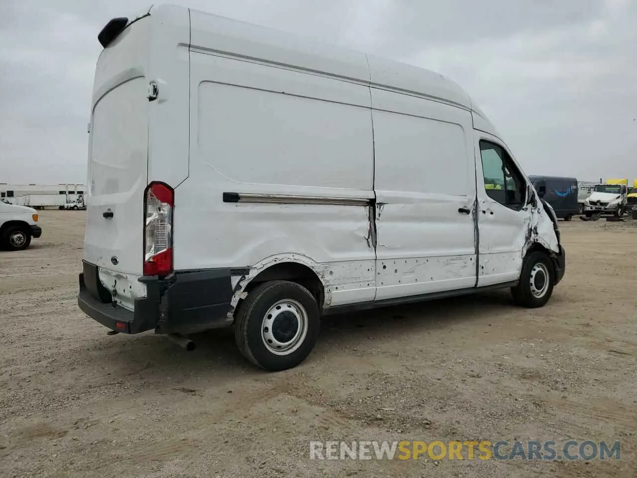 3 Photograph of a damaged car 1FTBR1X84MKA68747 FORD TRANSIT 2021