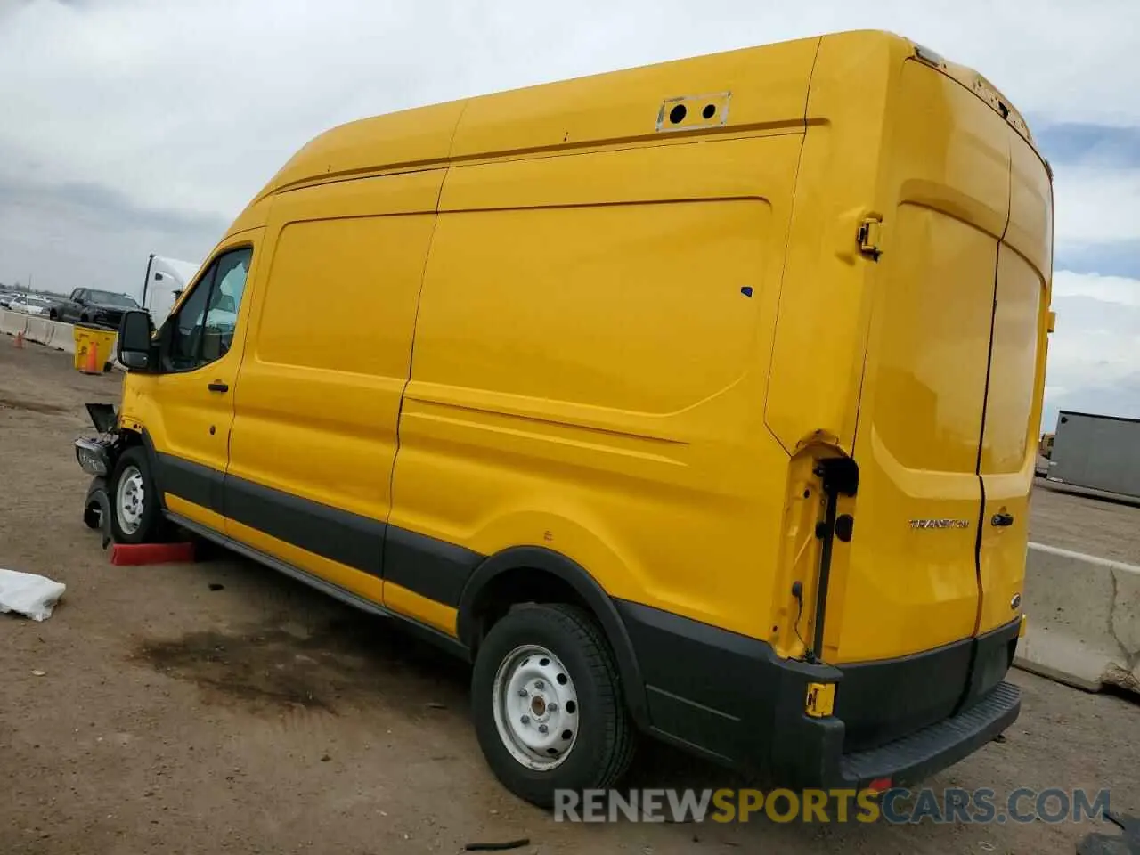 2 Photograph of a damaged car 1FTBR1X87MKA60092 FORD TRANSIT 2021
