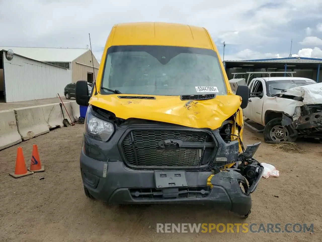 5 Photograph of a damaged car 1FTBR1X87MKA60092 FORD TRANSIT 2021