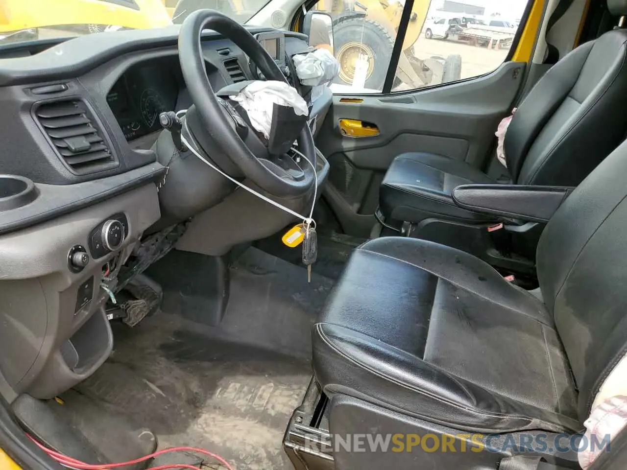 7 Photograph of a damaged car 1FTBR1X87MKA60092 FORD TRANSIT 2021