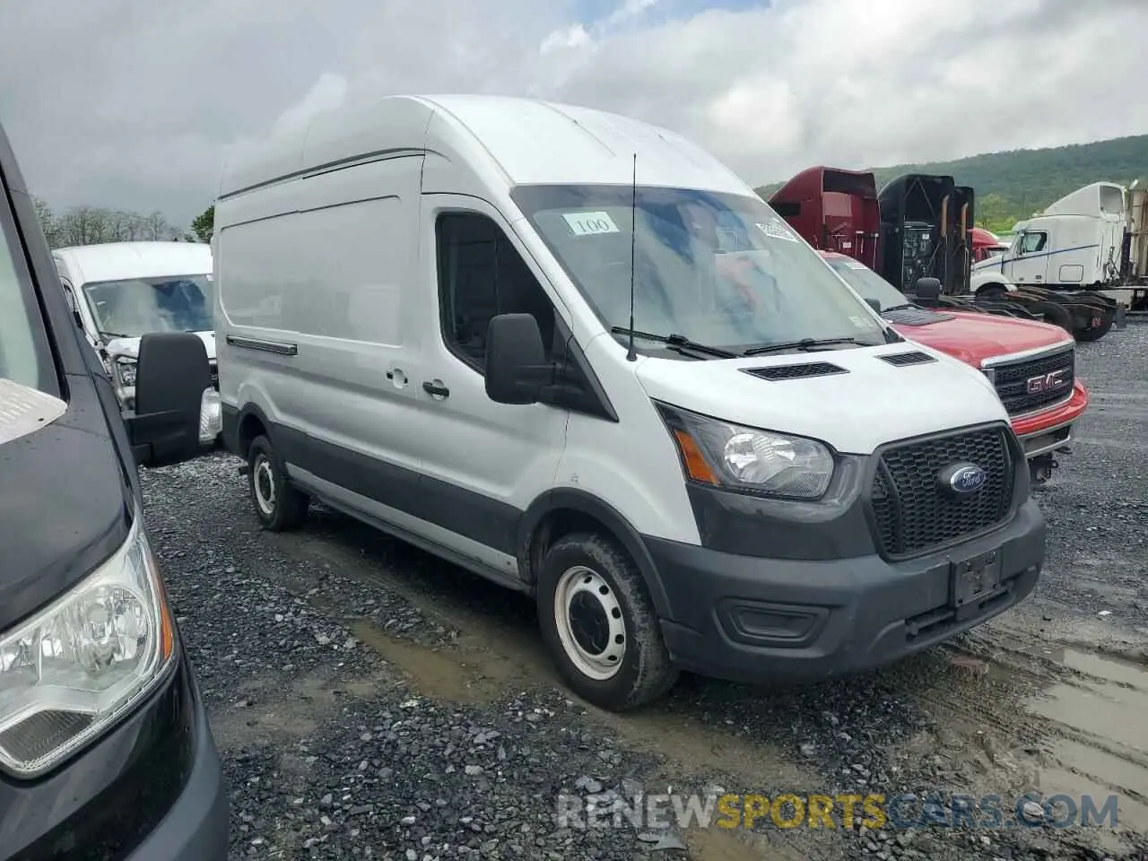 4 Photograph of a damaged car 1FTBR1X8XMKA45750 FORD TRANSIT 2021