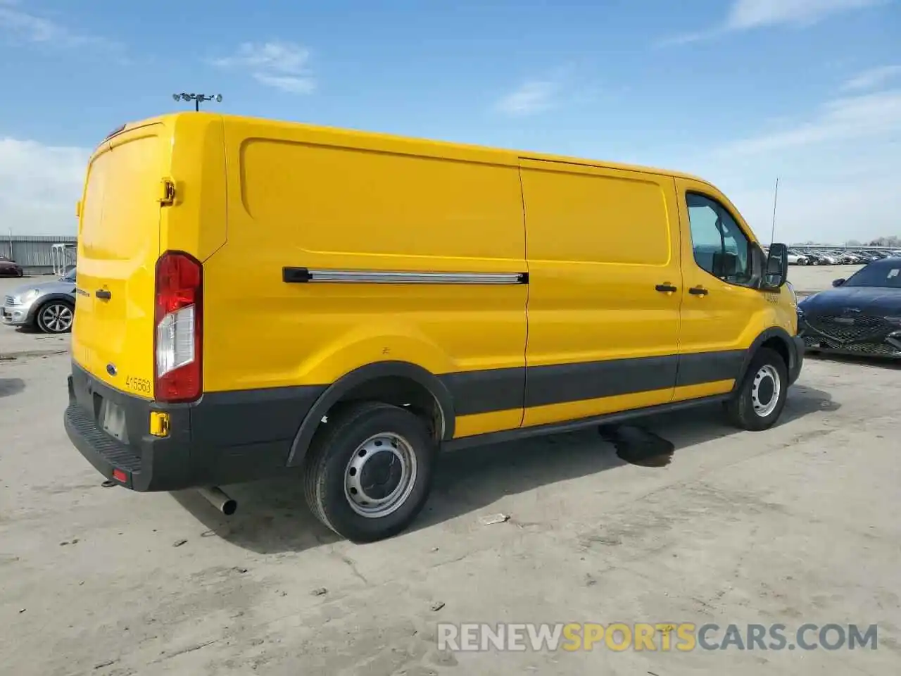 3 Photograph of a damaged car 1FTBR1Y85MKA47033 FORD TRANSIT 2021