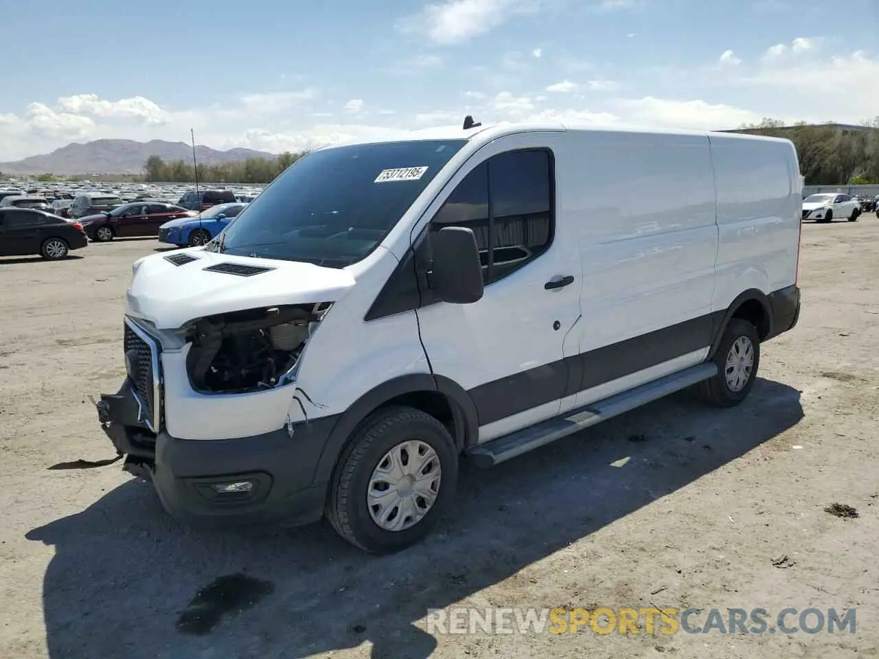 1 Photograph of a damaged car 1FTBR1Y85MKA82588 FORD TRANSIT 2021