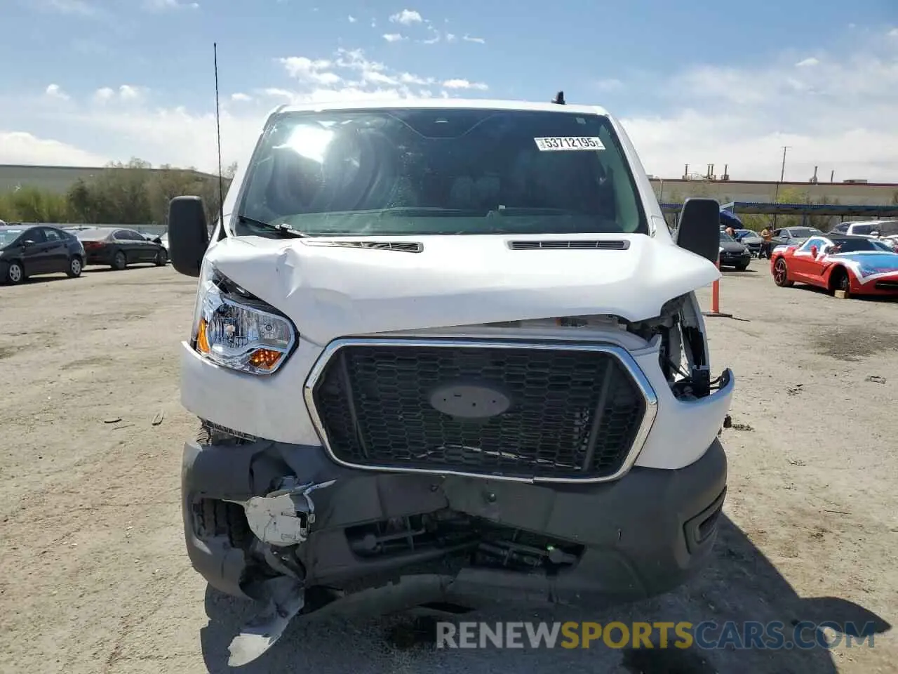 5 Photograph of a damaged car 1FTBR1Y85MKA82588 FORD TRANSIT 2021