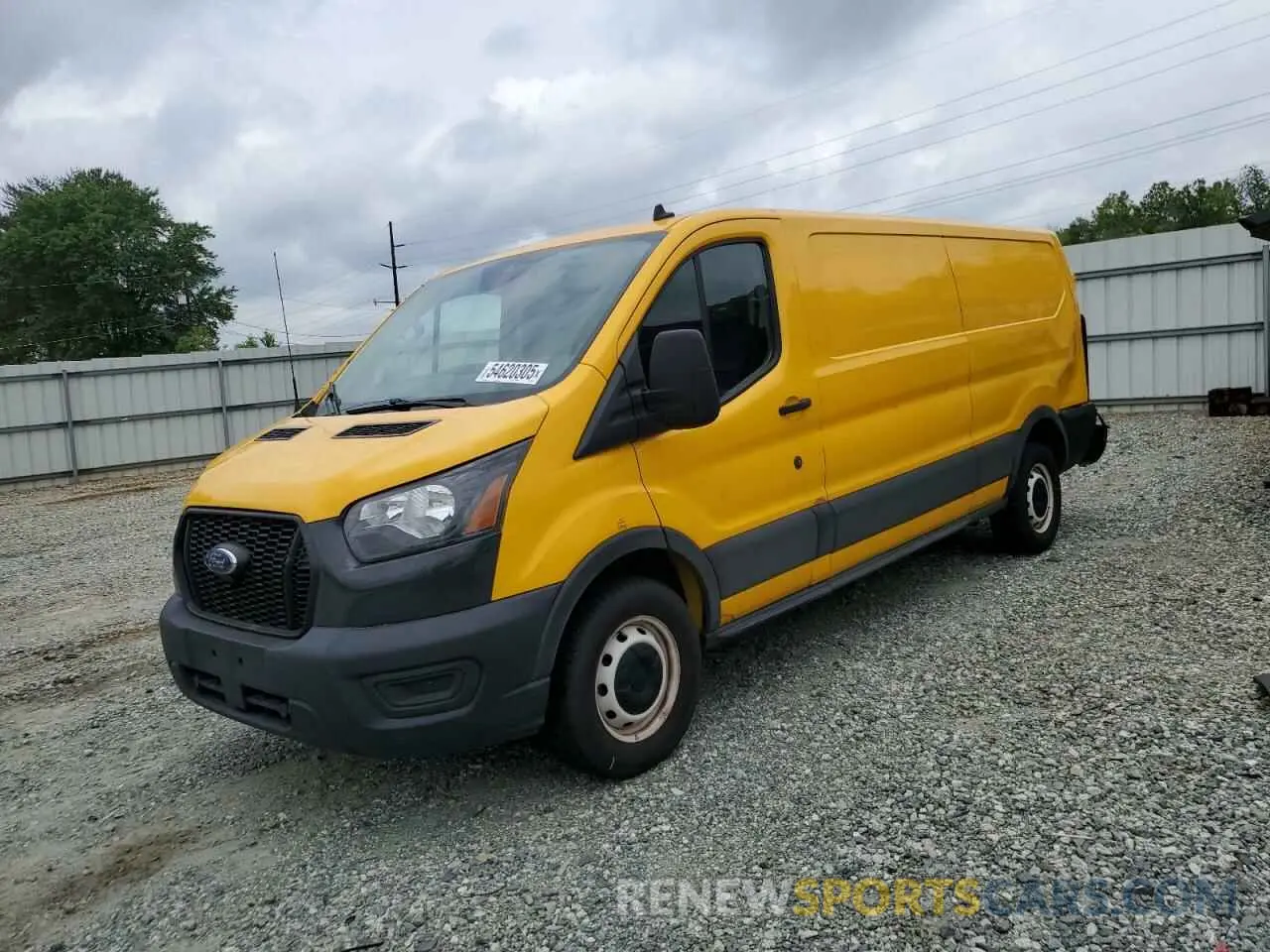 1 Photograph of a damaged car 1FTBR1Y89MKA47021 FORD TRANSIT 2021