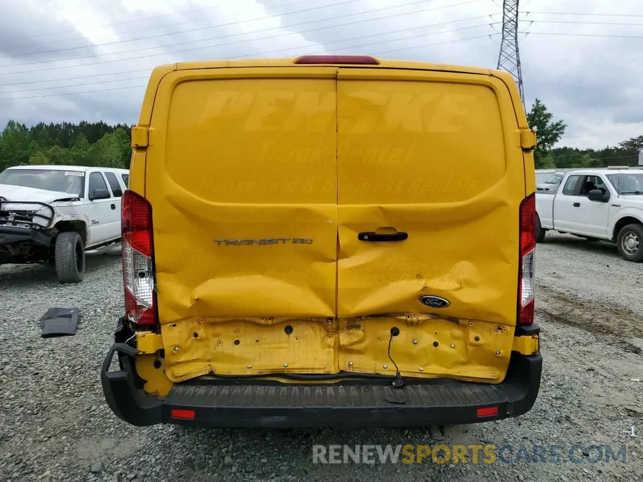 6 Photograph of a damaged car 1FTBR1Y89MKA47021 FORD TRANSIT 2021