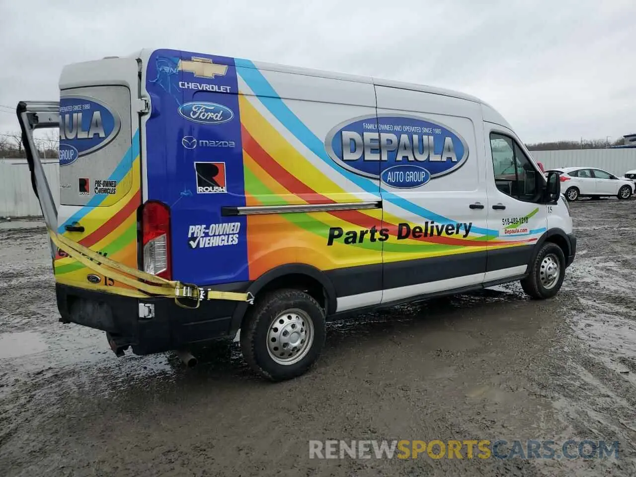 3 Photograph of a damaged car 1FTBR2C83MKA48498 FORD TRANSIT 2021