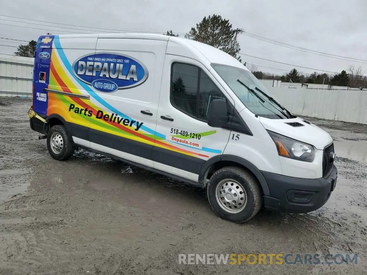 4 Photograph of a damaged car 1FTBR2C83MKA48498 FORD TRANSIT 2021
