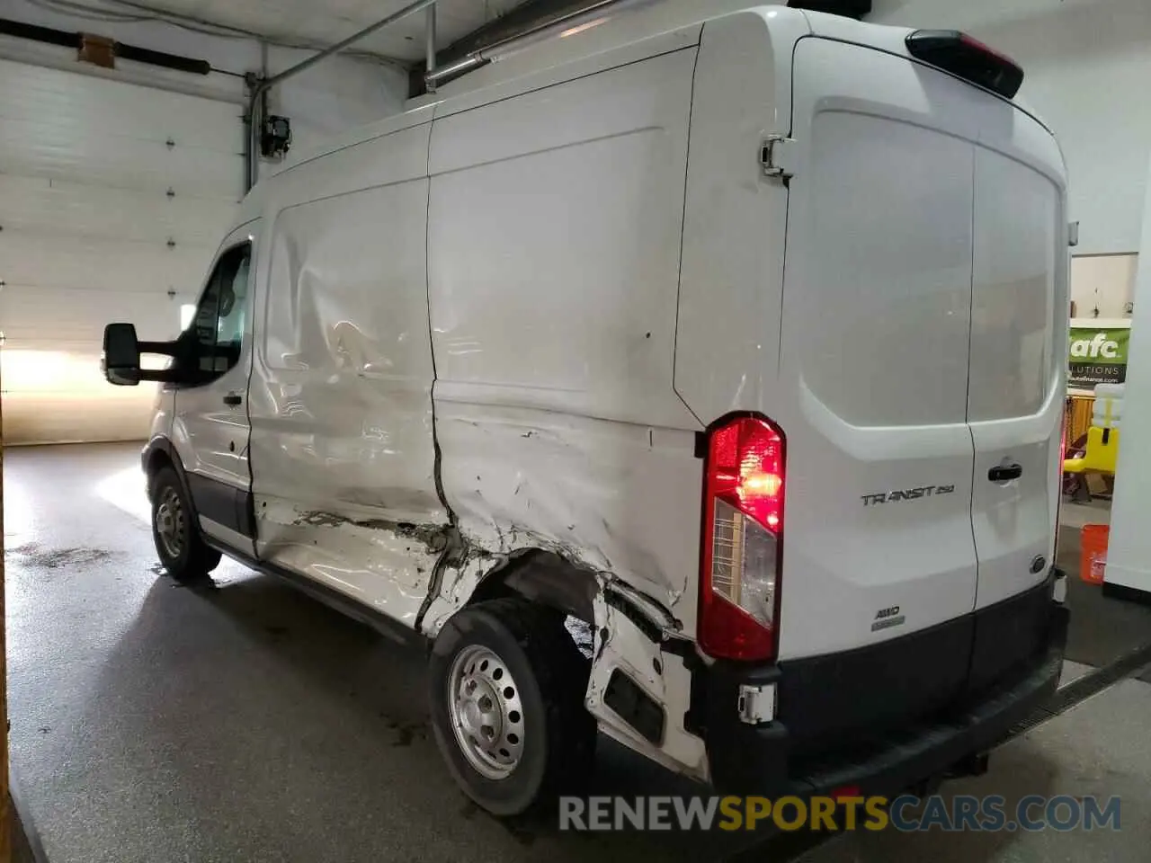 2 Photograph of a damaged car 1FTBR2CG2MKA40366 FORD TRANSIT 2021