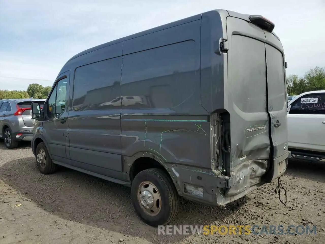2 Photograph of a damaged car 1FTBR2CG6MKA37924 FORD TRANSIT 2021