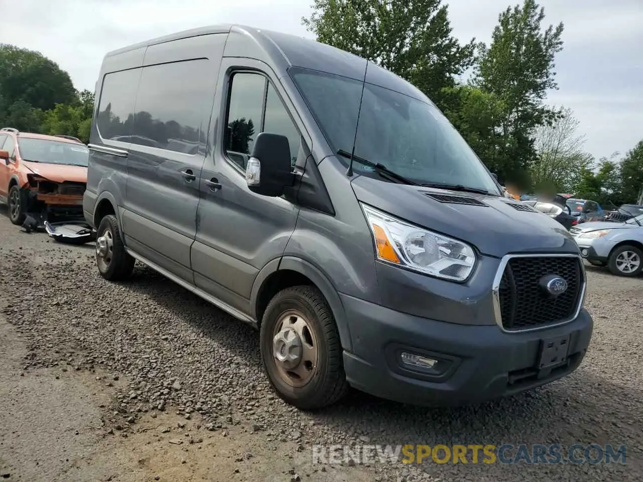 4 Photograph of a damaged car 1FTBR2CG6MKA37924 FORD TRANSIT 2021