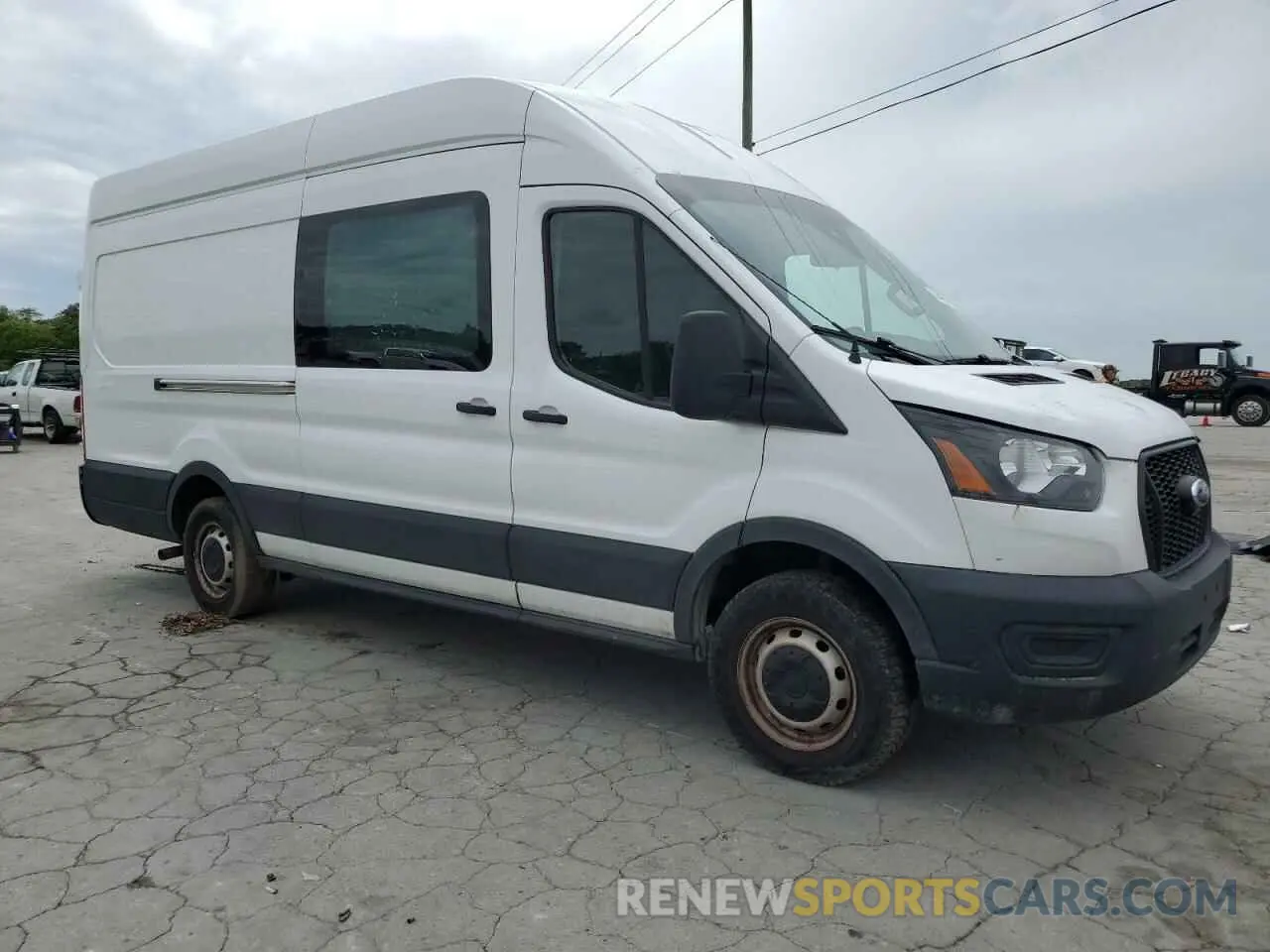 4 Photograph of a damaged car 1FTBW3X83MKA74012 FORD TRANSIT 2021