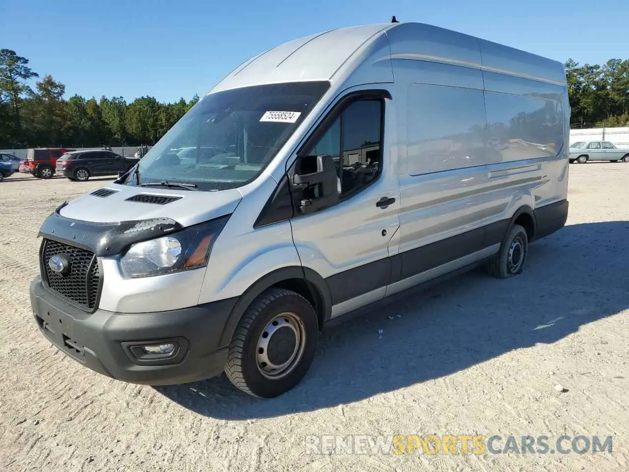 1 Photograph of a damaged car 1FTBW3X86MKA61335 FORD TRANSIT 2021