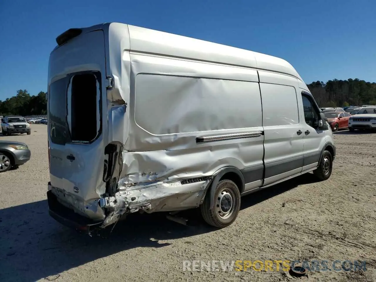 3 Photograph of a damaged car 1FTBW3X86MKA61335 FORD TRANSIT 2021