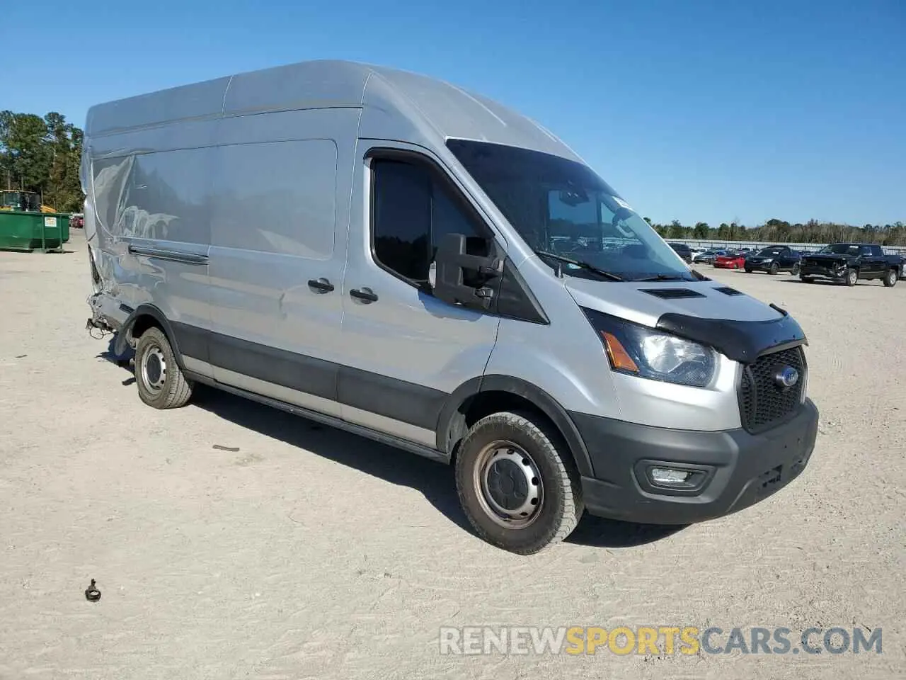 4 Photograph of a damaged car 1FTBW3X86MKA61335 FORD TRANSIT 2021