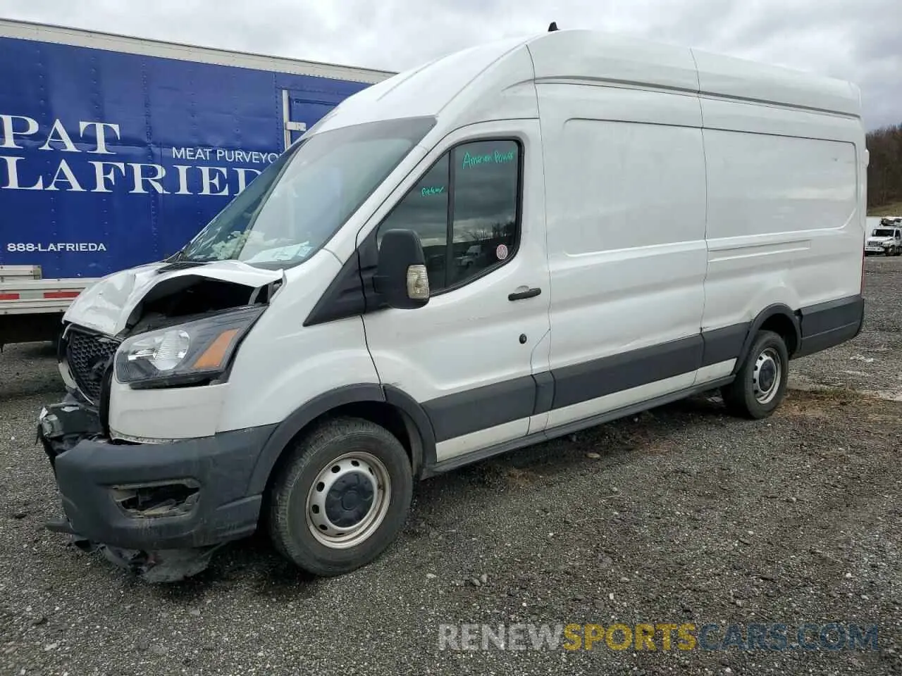 1 Photograph of a damaged car 1FTBW3X86MKA97963 FORD TRANSIT 2021