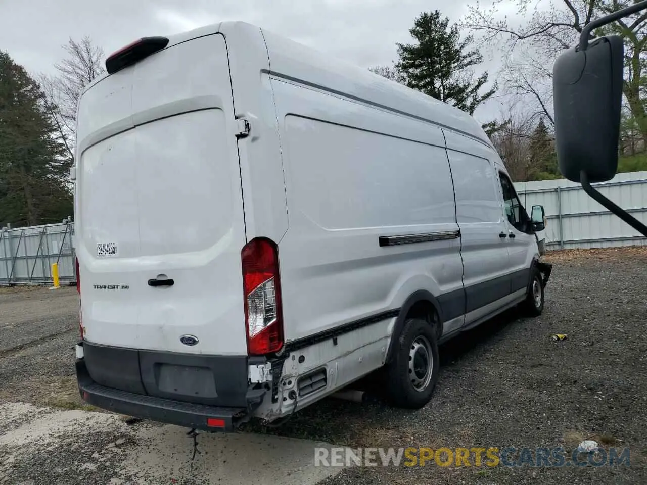 3 Photograph of a damaged car 1FTBW3X86MKA97963 FORD TRANSIT 2021