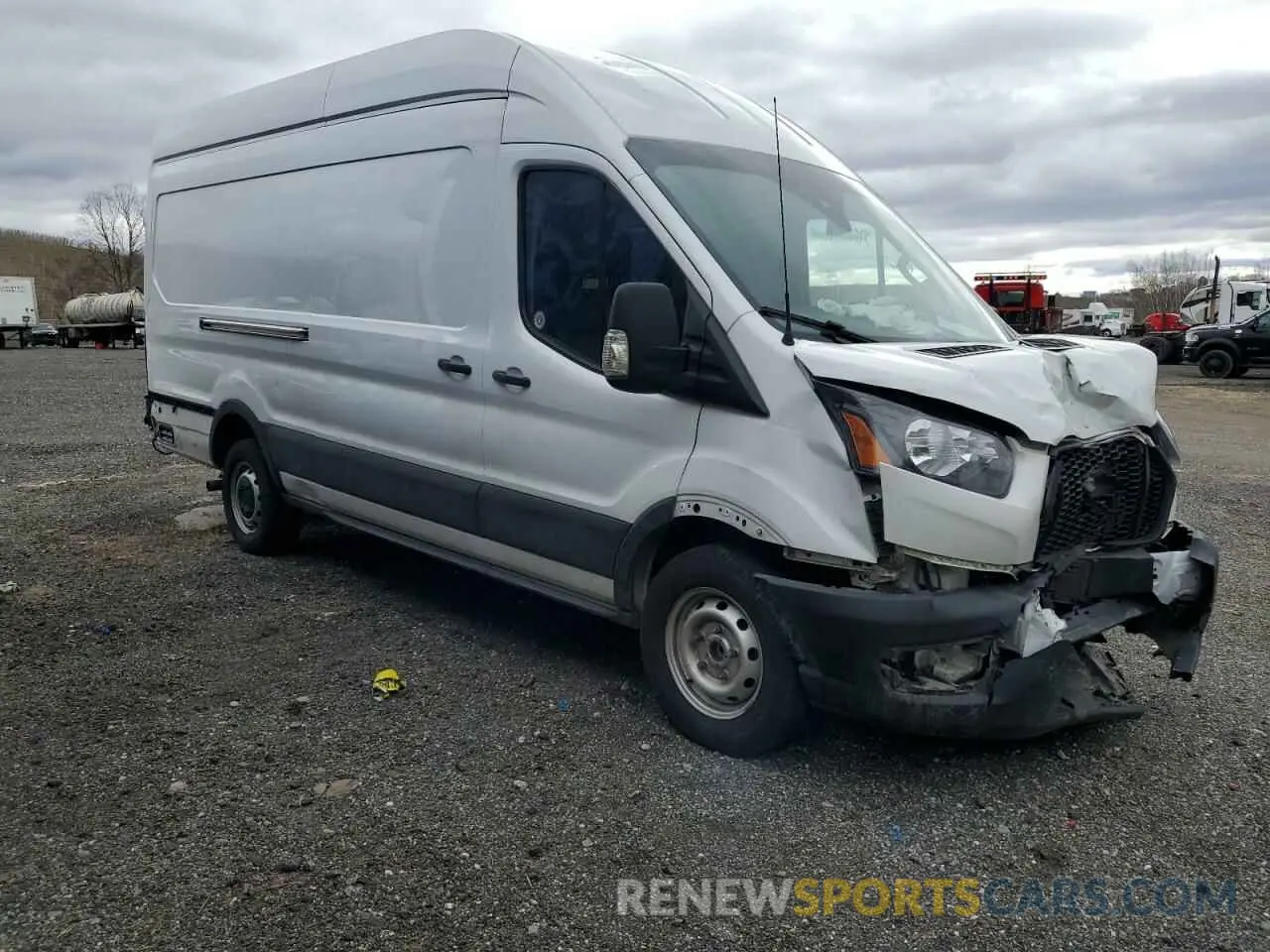 4 Photograph of a damaged car 1FTBW3X86MKA97963 FORD TRANSIT 2021