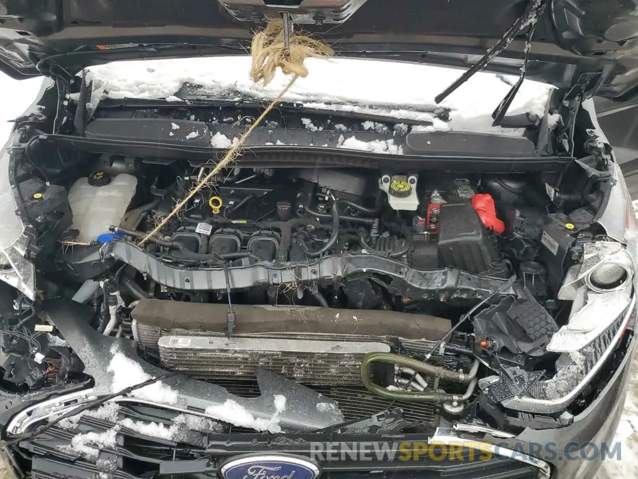 12 Photograph of a damaged car NM0GE9F28M1497065 FORD TRANSIT 2021