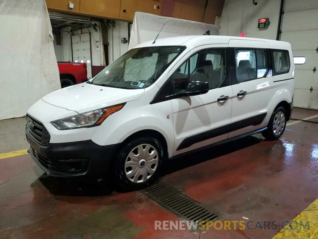 1 Photograph of a damaged car NM0GS9E25M1485871 FORD TRANSIT 2021