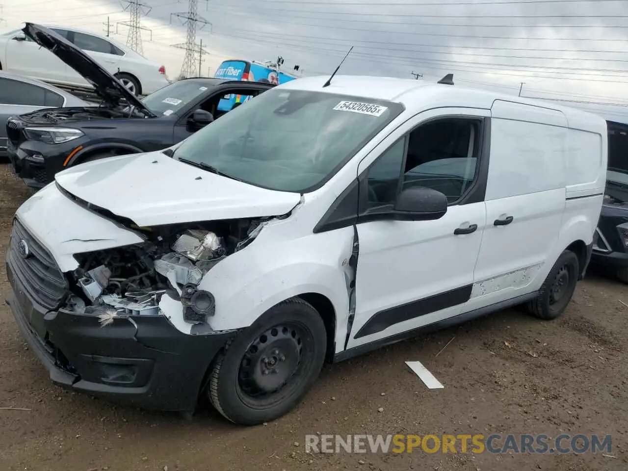 1 Photograph of a damaged car NM0LS7E20M1483920 FORD TRANSIT 2021