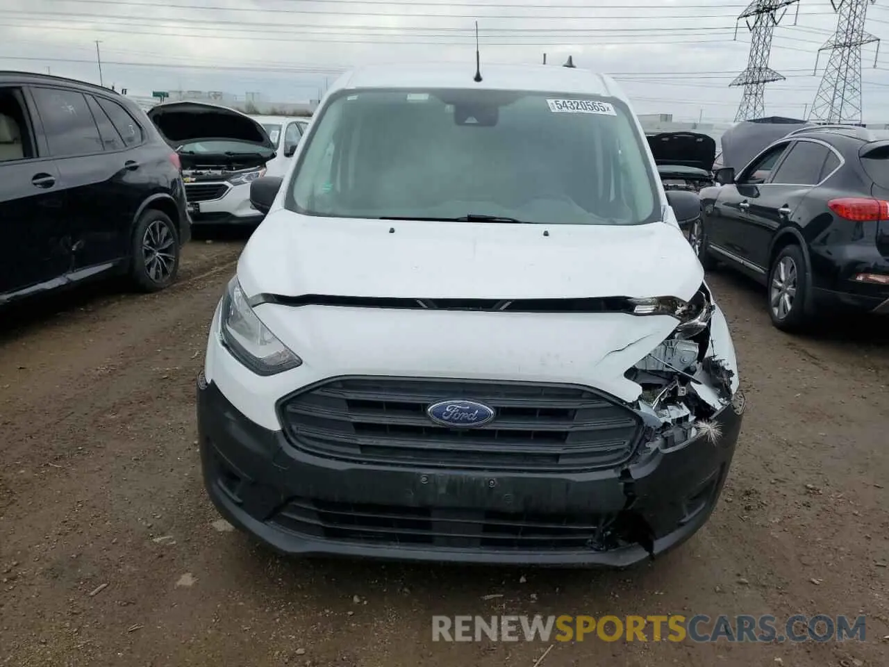 5 Photograph of a damaged car NM0LS7E20M1483920 FORD TRANSIT 2021
