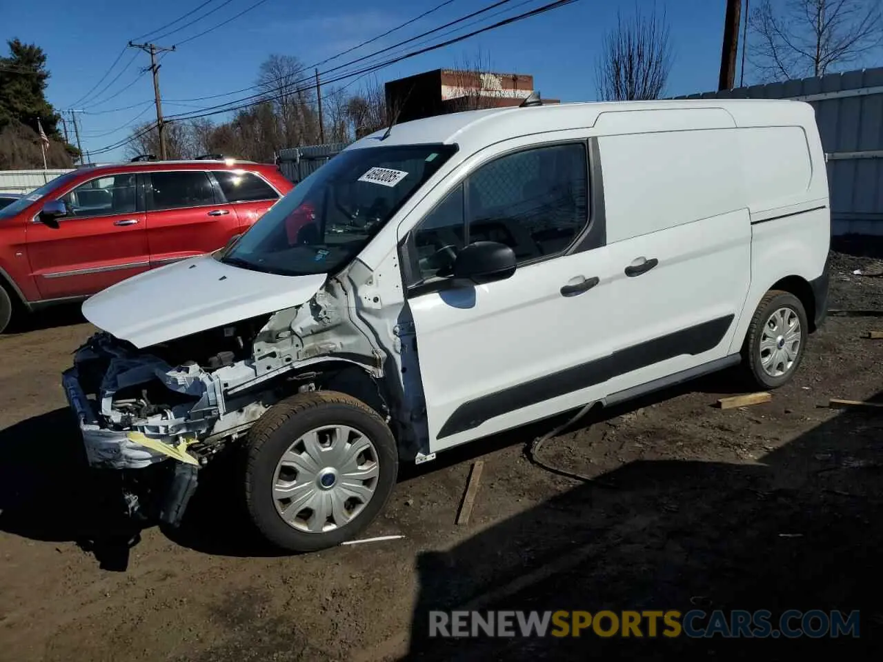 1 Photograph of a damaged car NM0LS7E24M1483824 FORD TRANSIT 2021