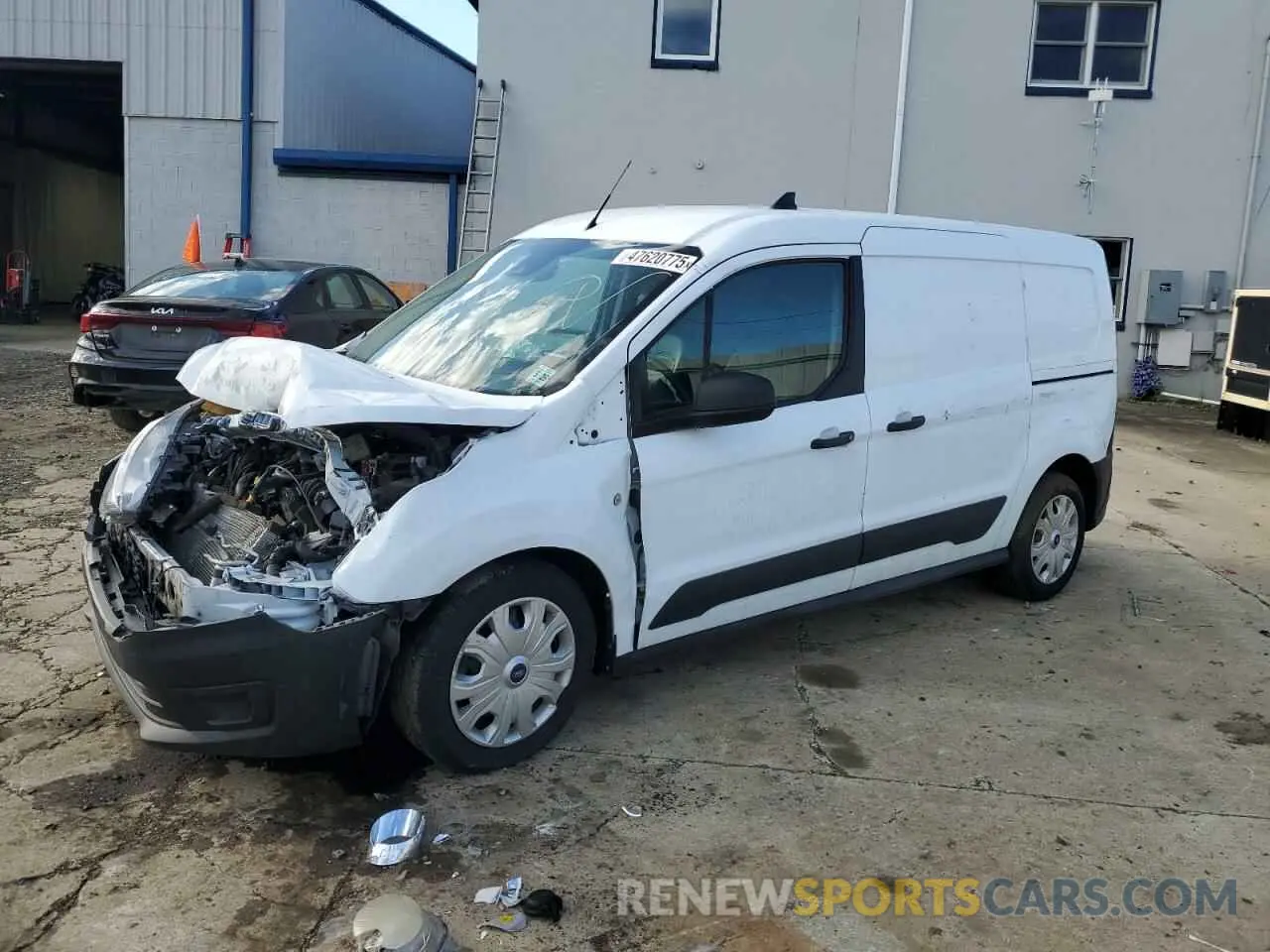 1 Photograph of a damaged car NM0LS7E26M1504947 FORD TRANSIT 2021